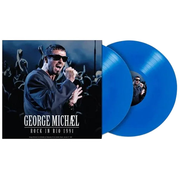 GEORGE MICHAEL - Rock In Rio 1991 (Transparent Blue Vinyl) - 2LP. Now available online music store in UAE